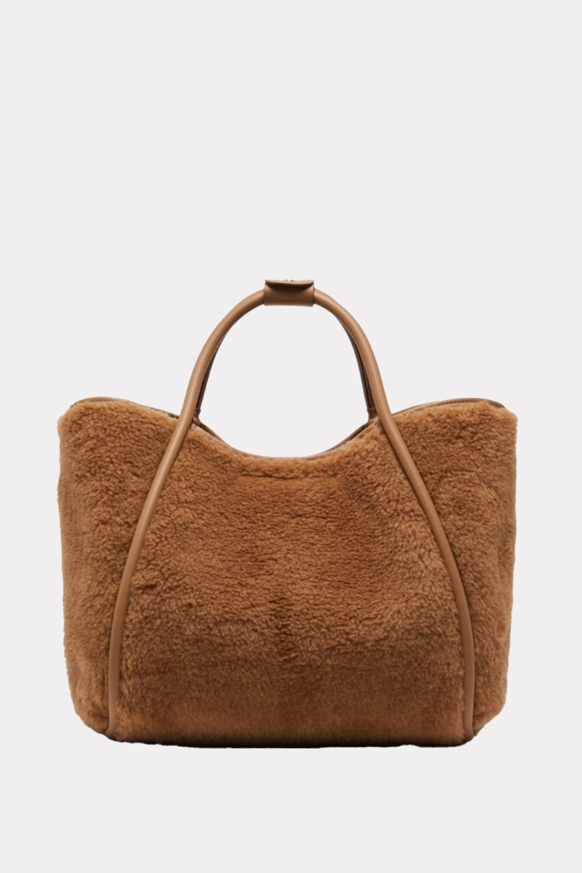 Tasche 'Marine' medium aus Teddy-Stoff