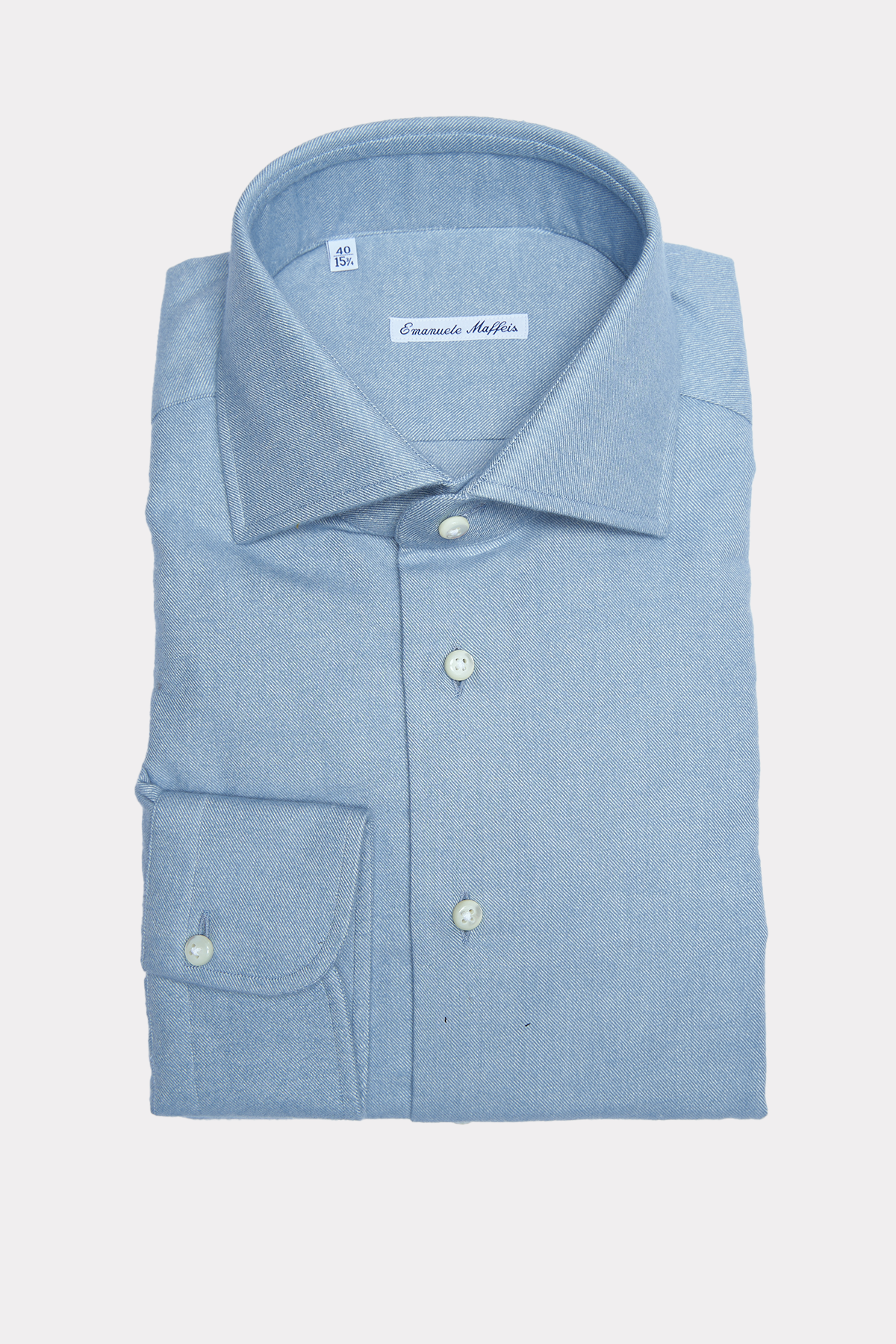 Linen shirt in light blue