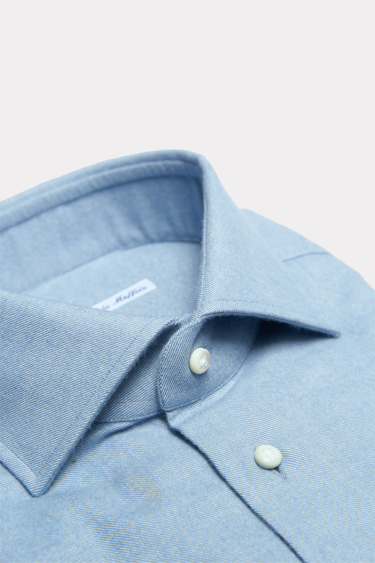 Linen shirt in light blue