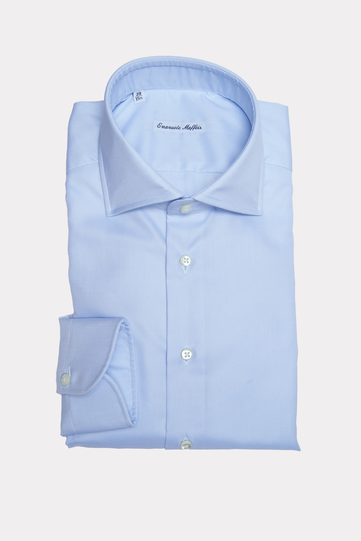 Linen shirt in light blue