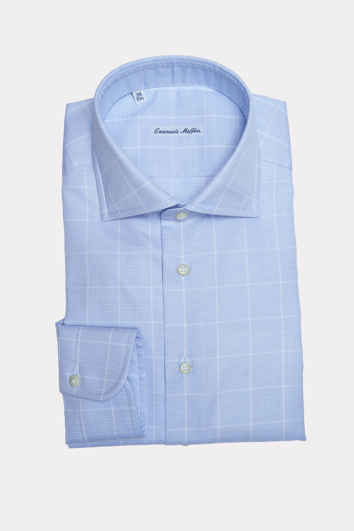 Linen shirt in light blue