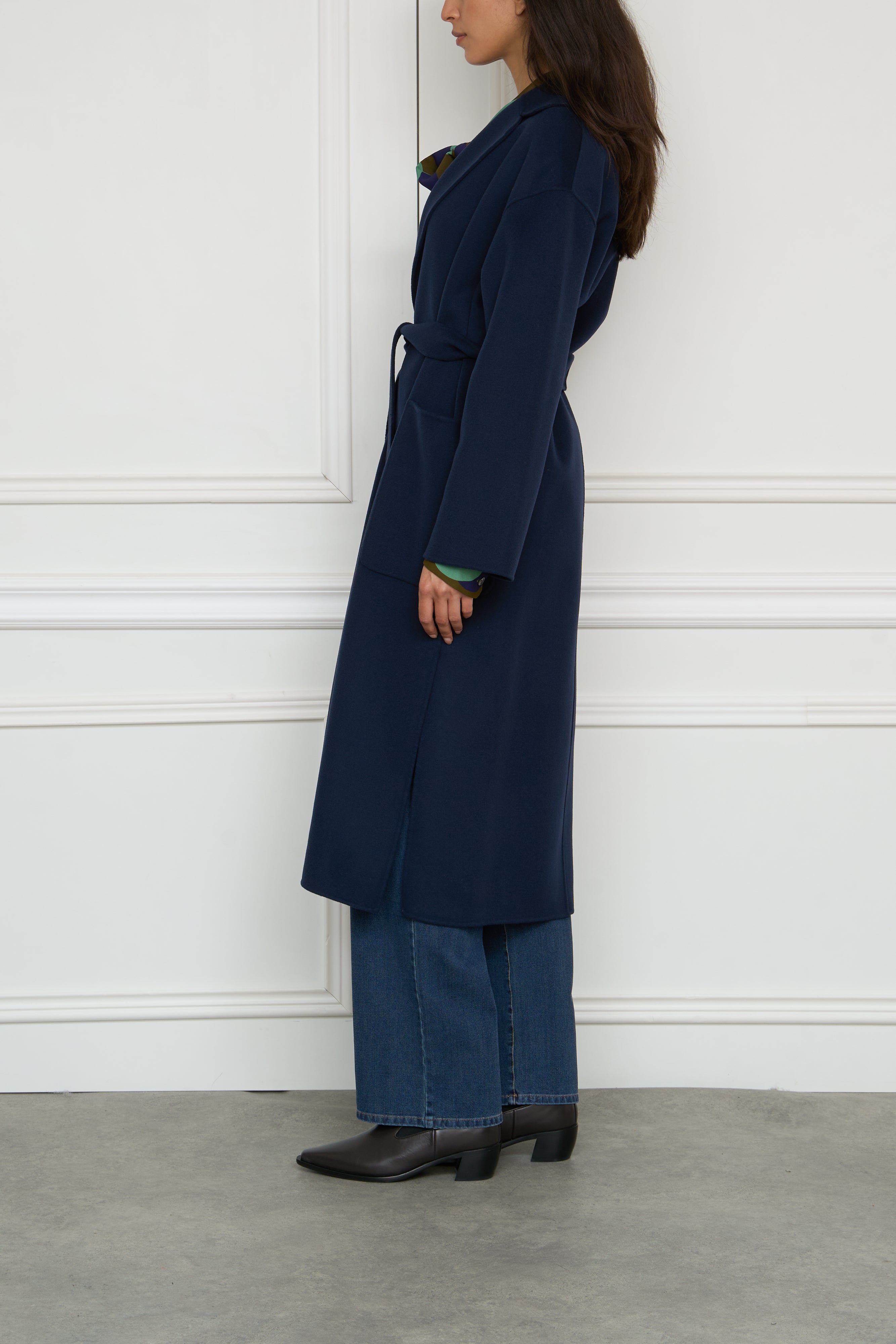 Coat 'Nina' in dark blue