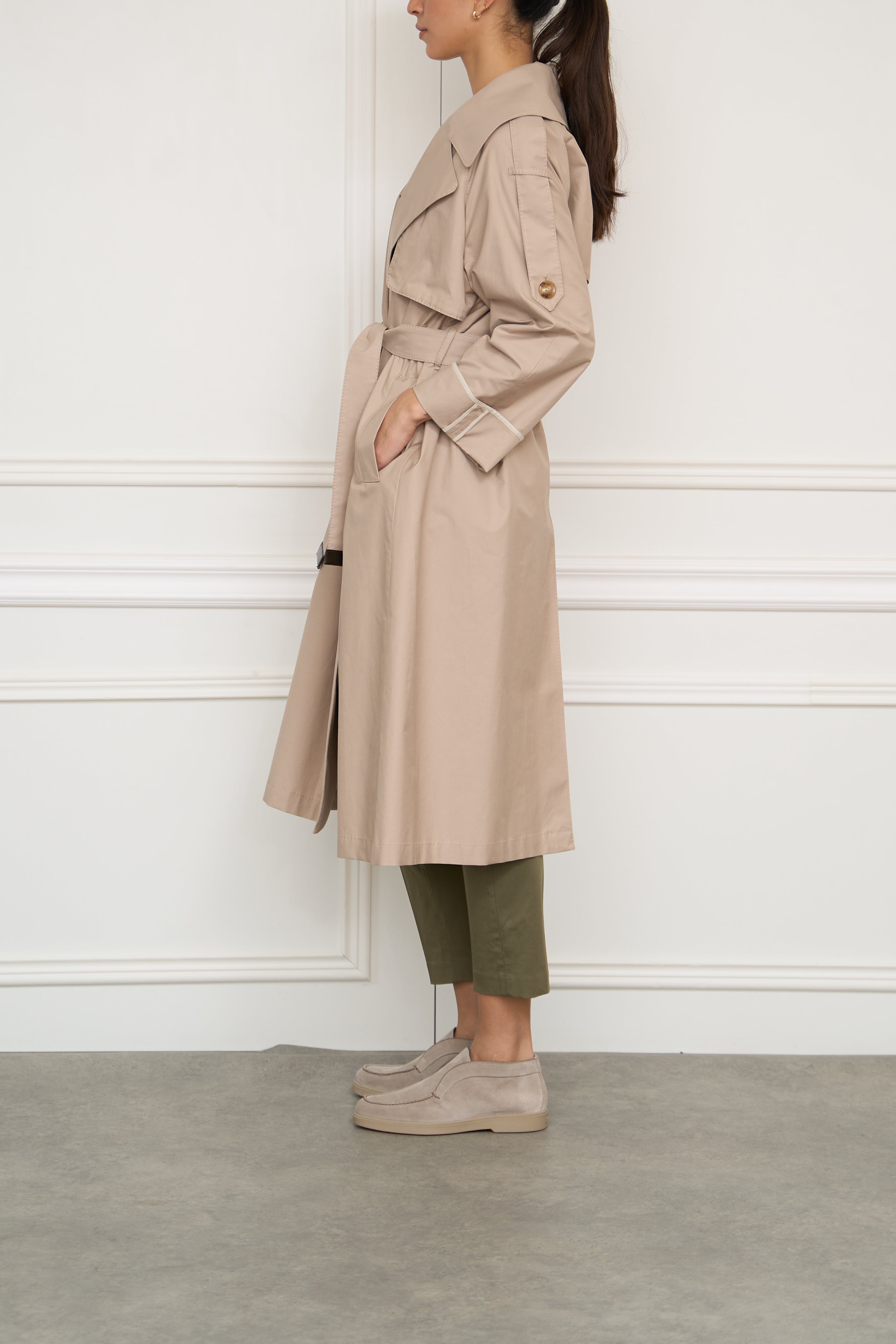 Trenchcoat 'Utrench' in beige