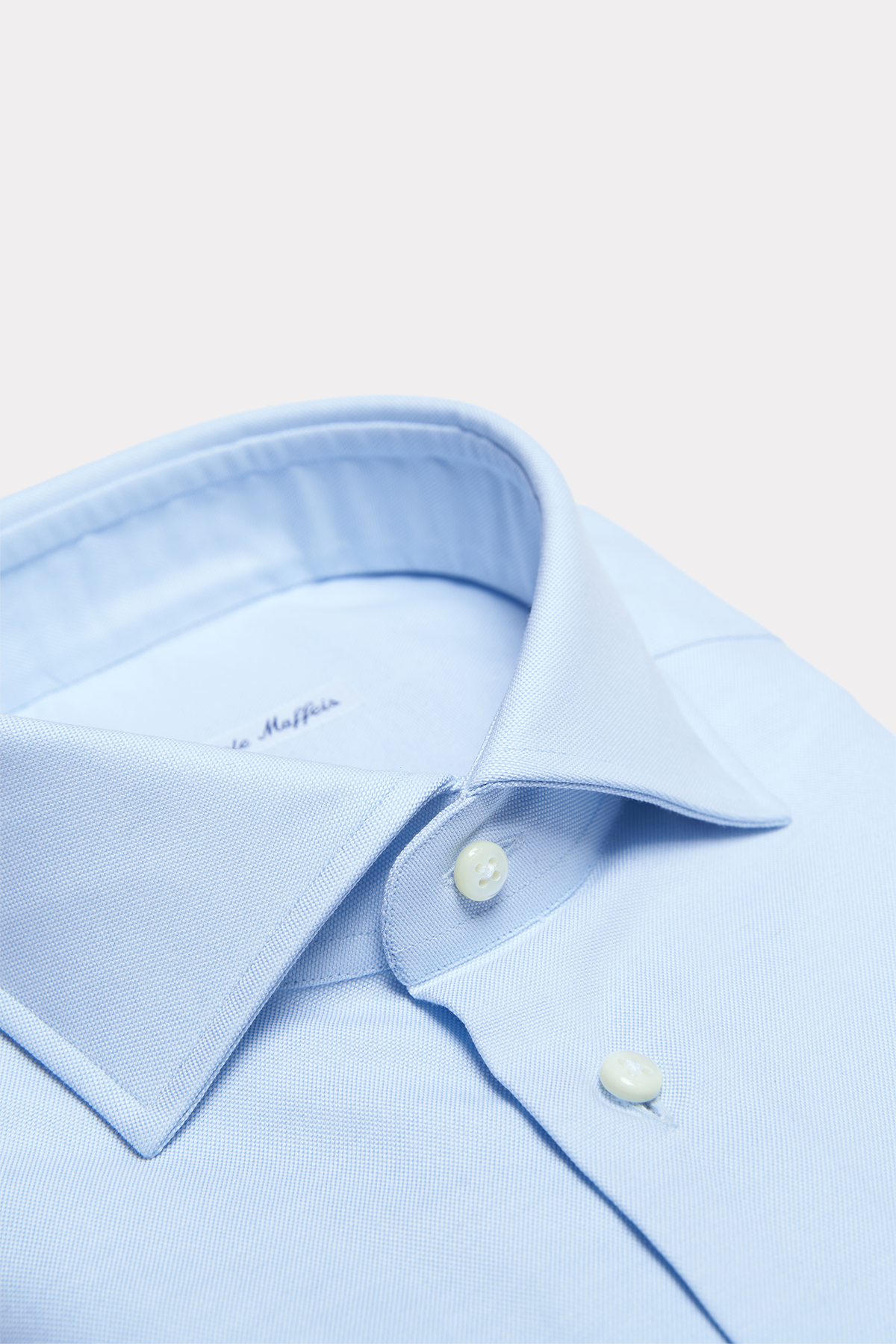 Linen shirt in light blue