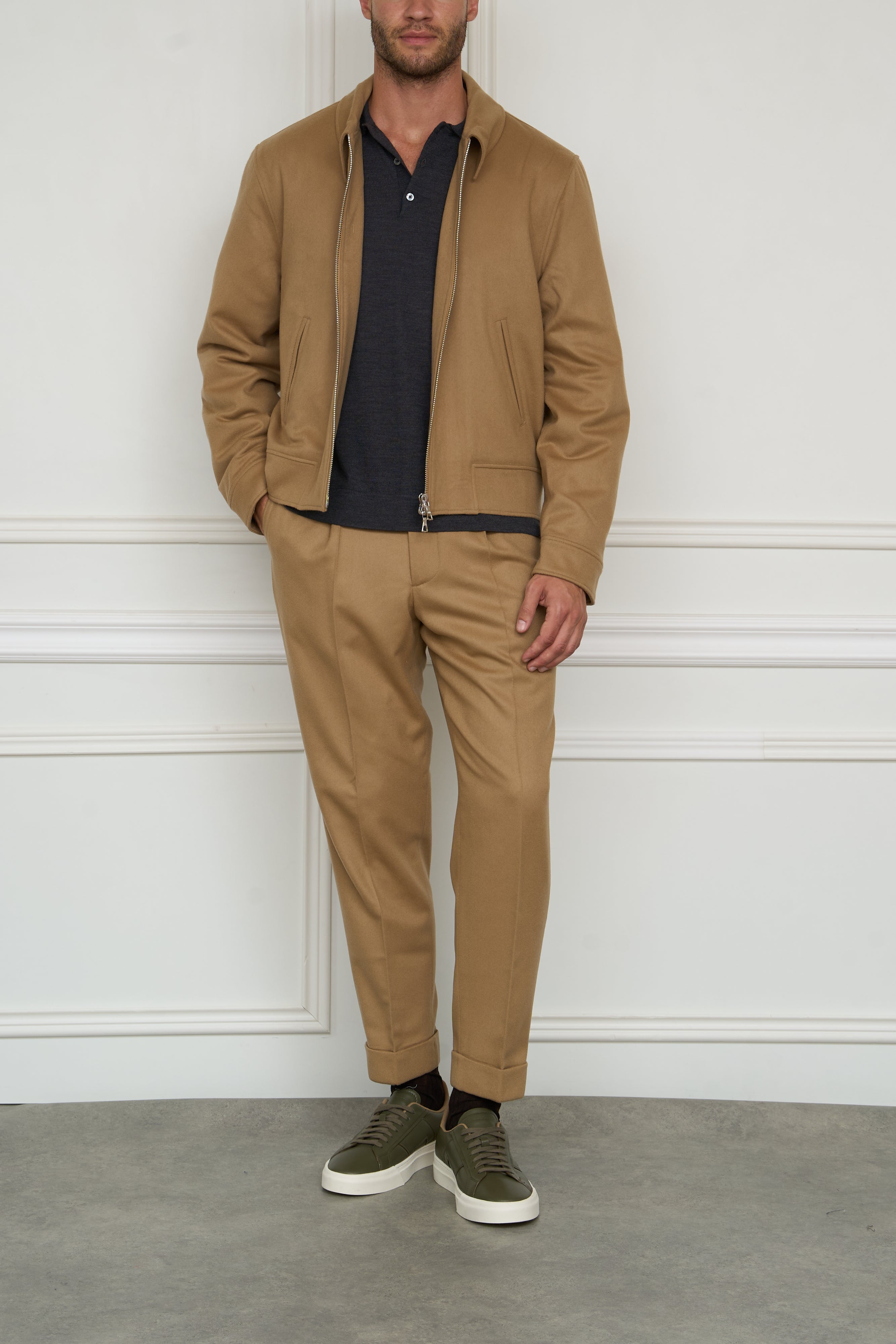 Blouson in beige