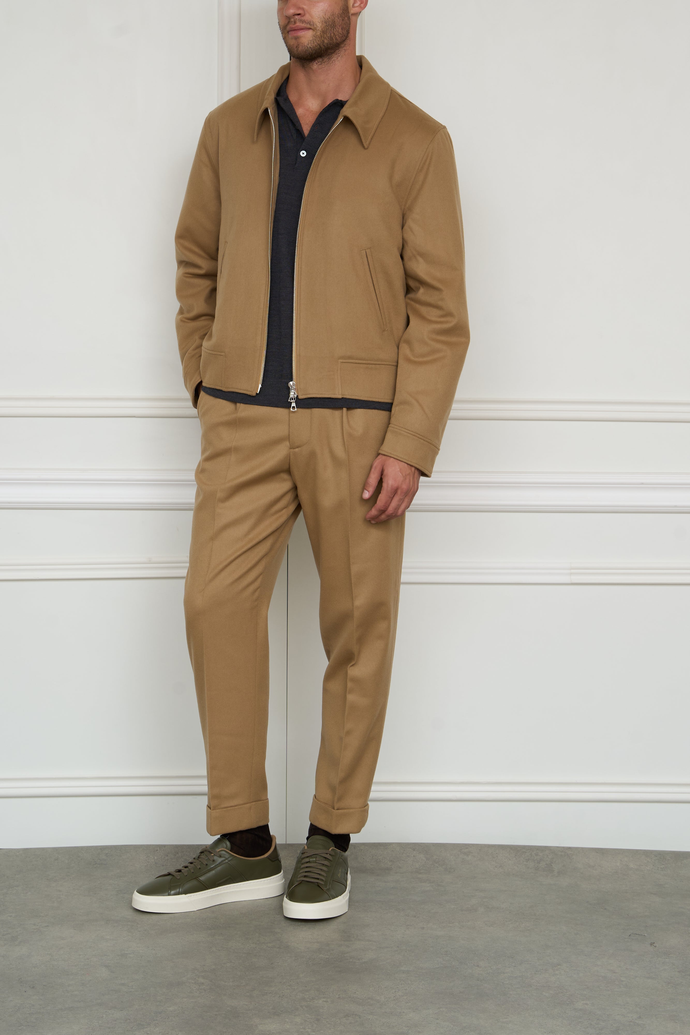 Blouson in beige