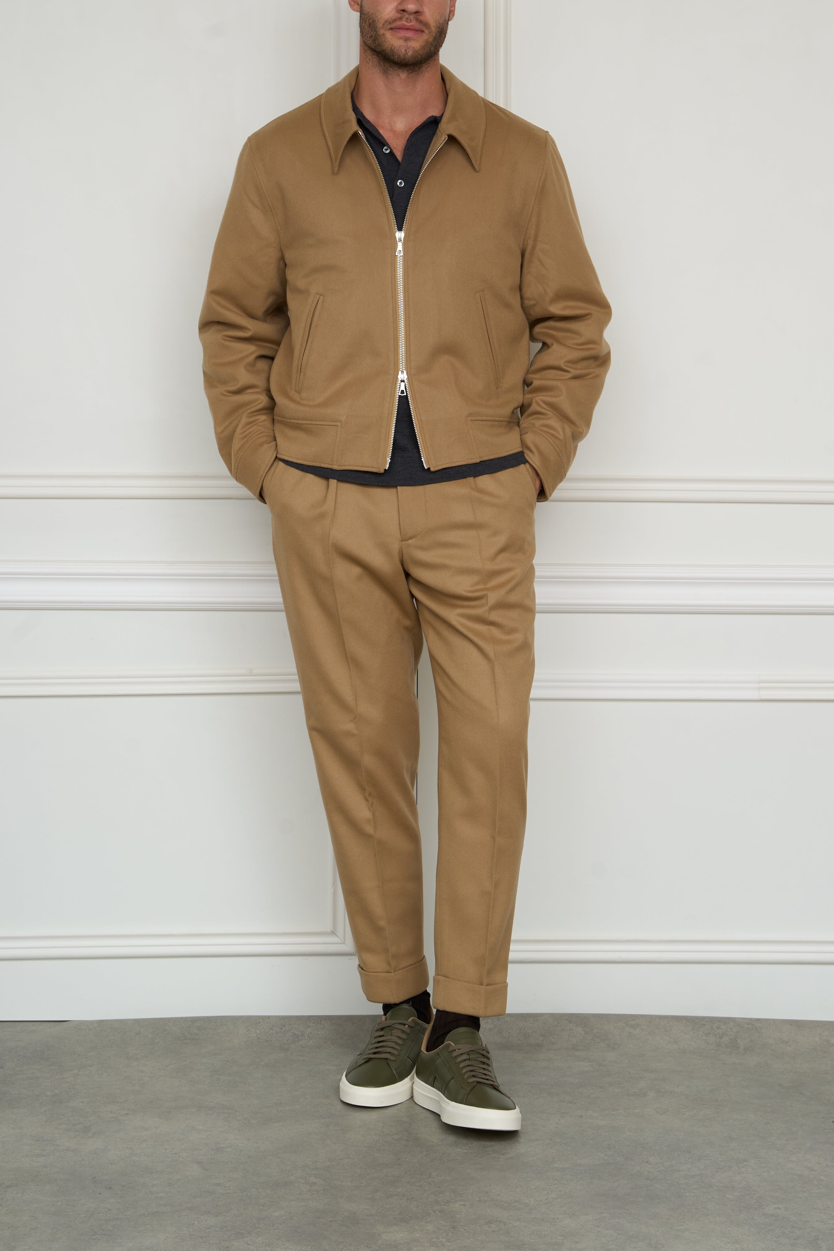 Blouson in beige