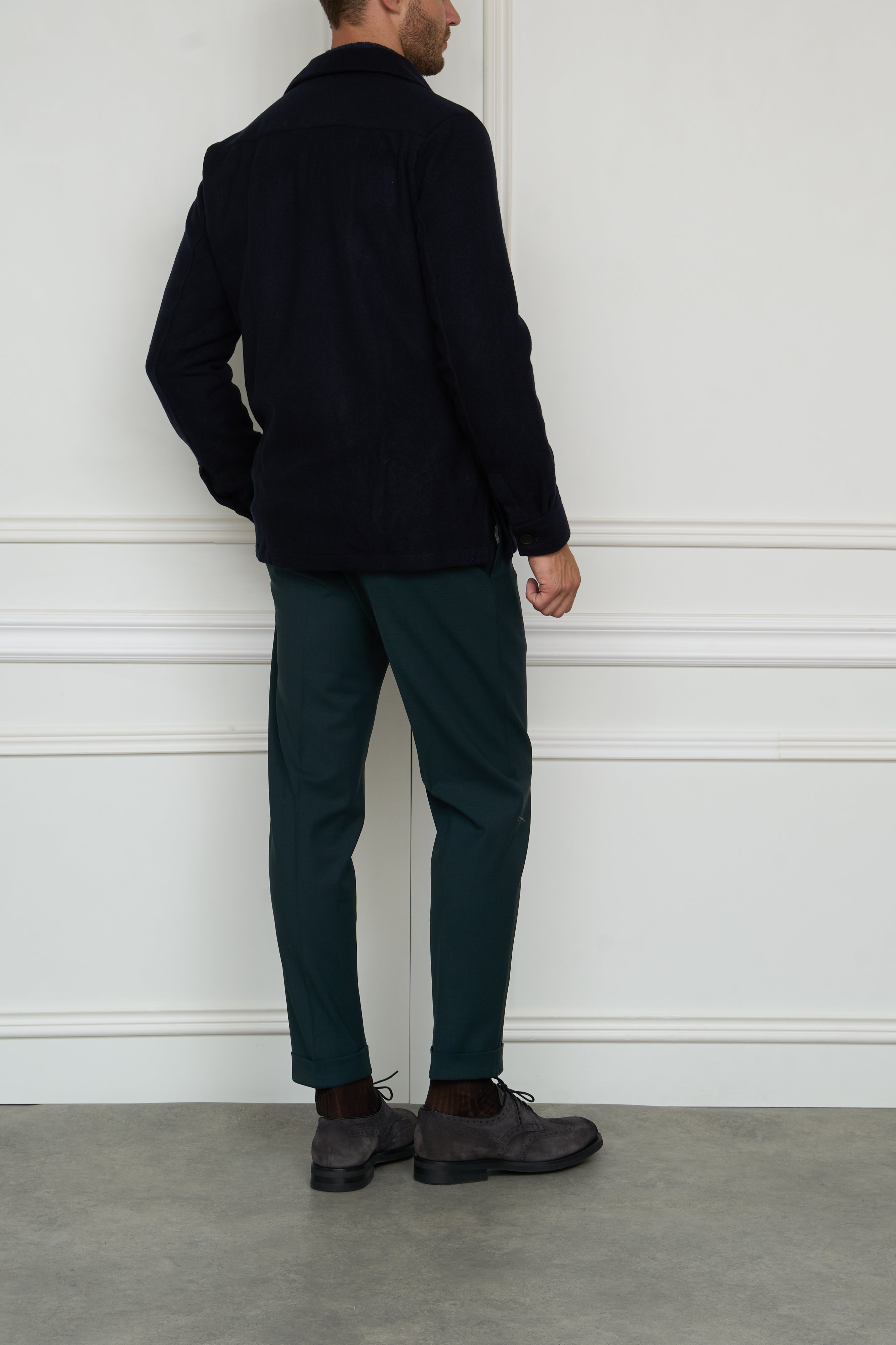 Kaschmir Overjacket in navy