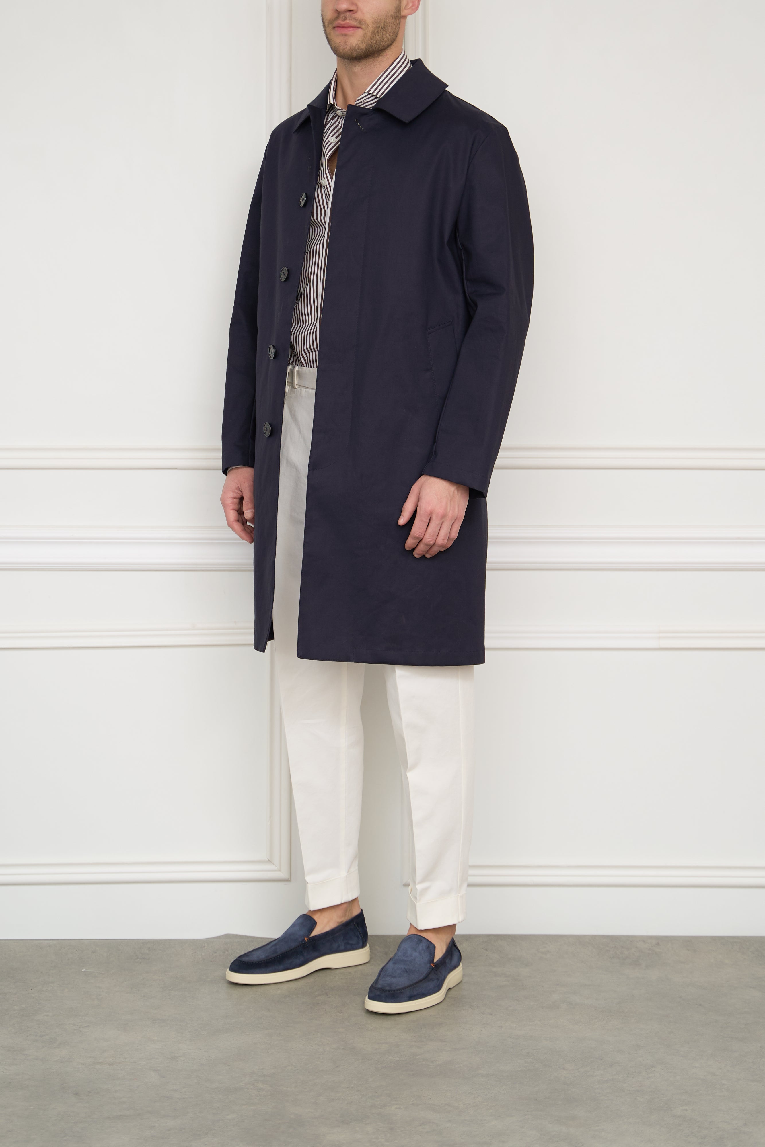 Coat 'Manchester' in navy 