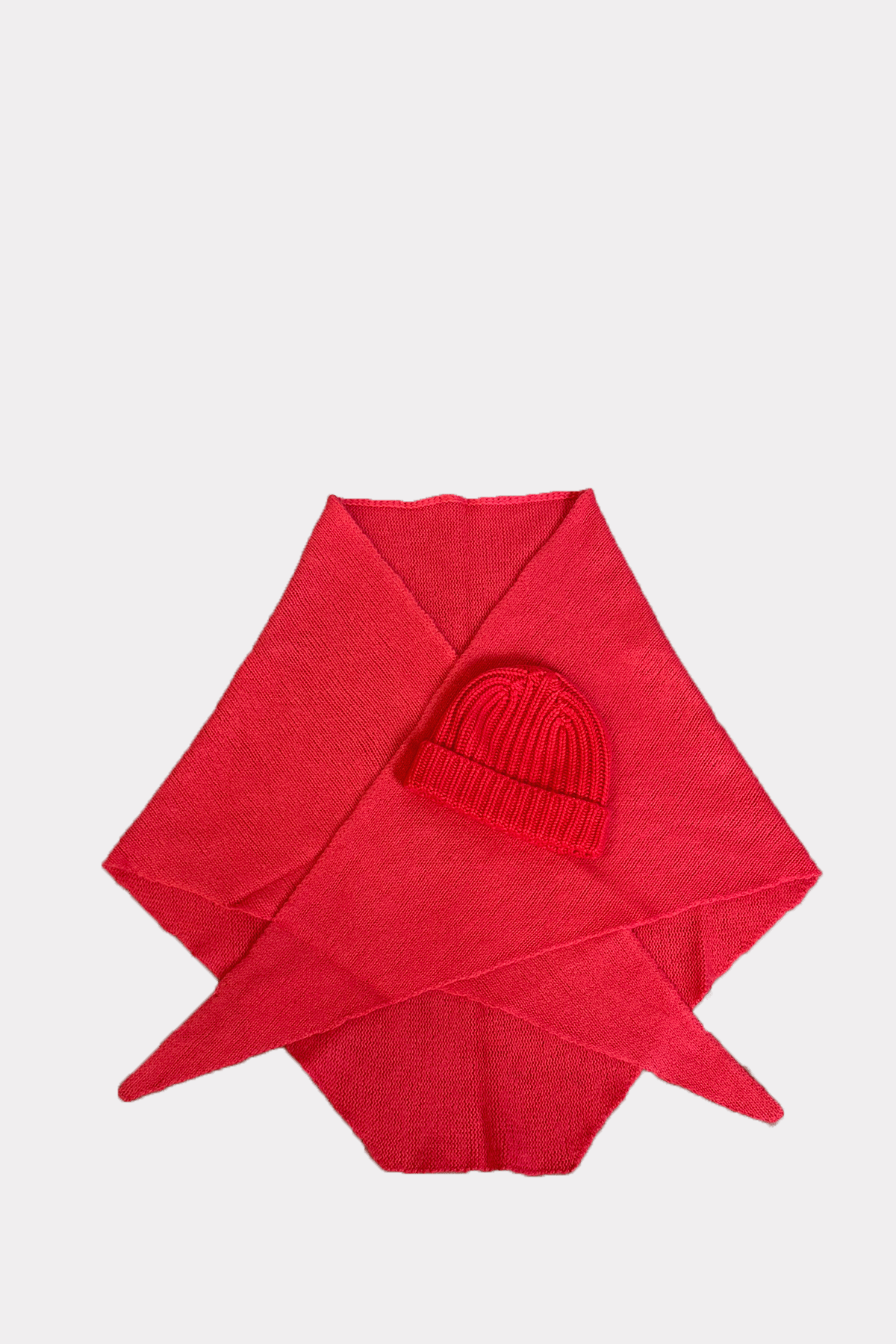 Cashmere Schal in rot