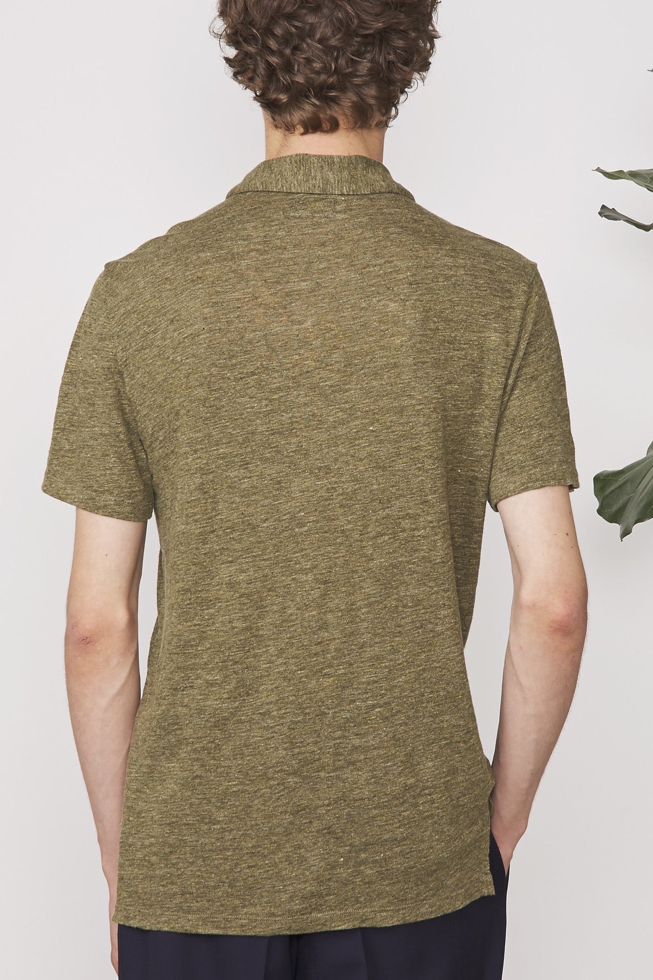 Polo shirt in olive