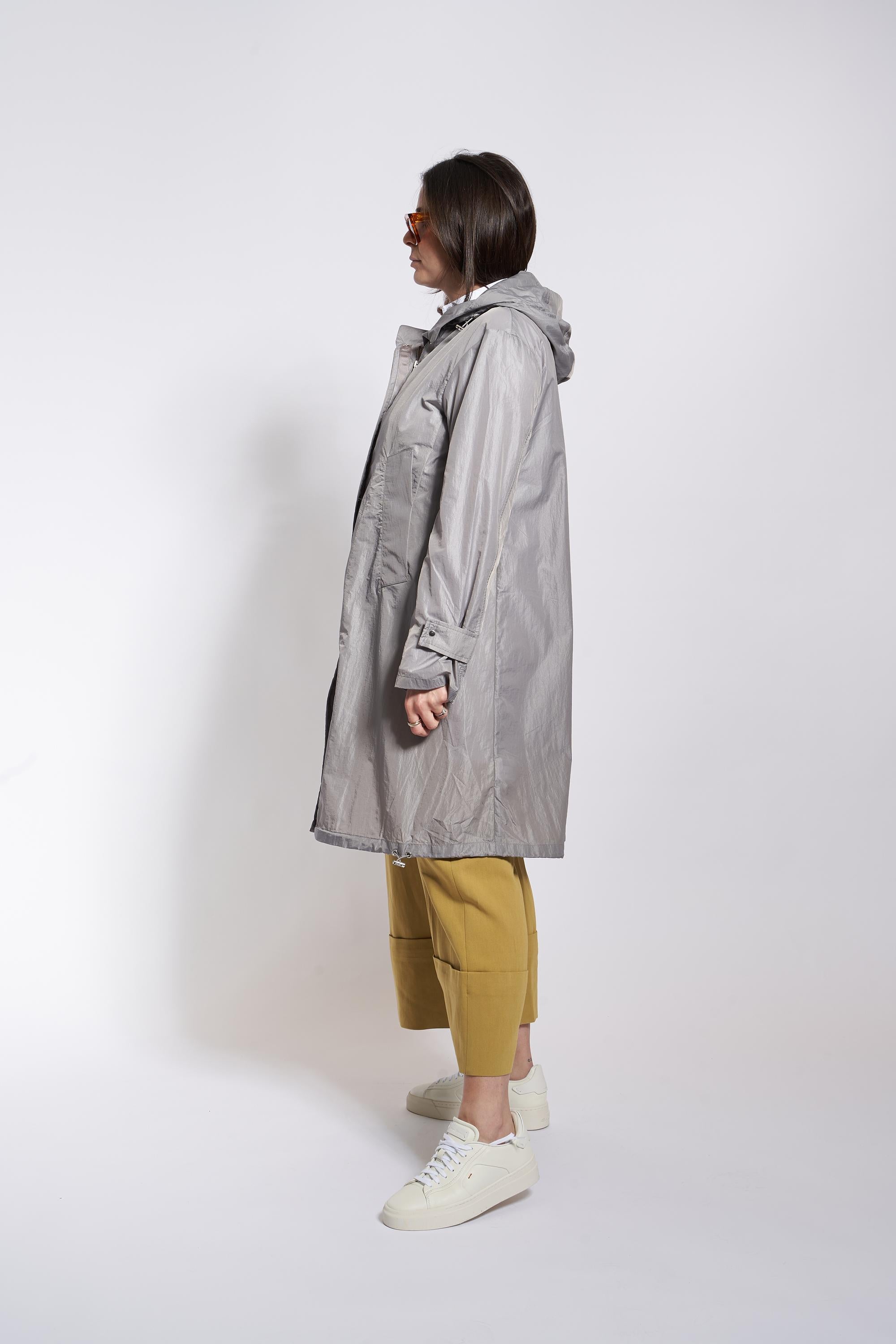 Coat in grey