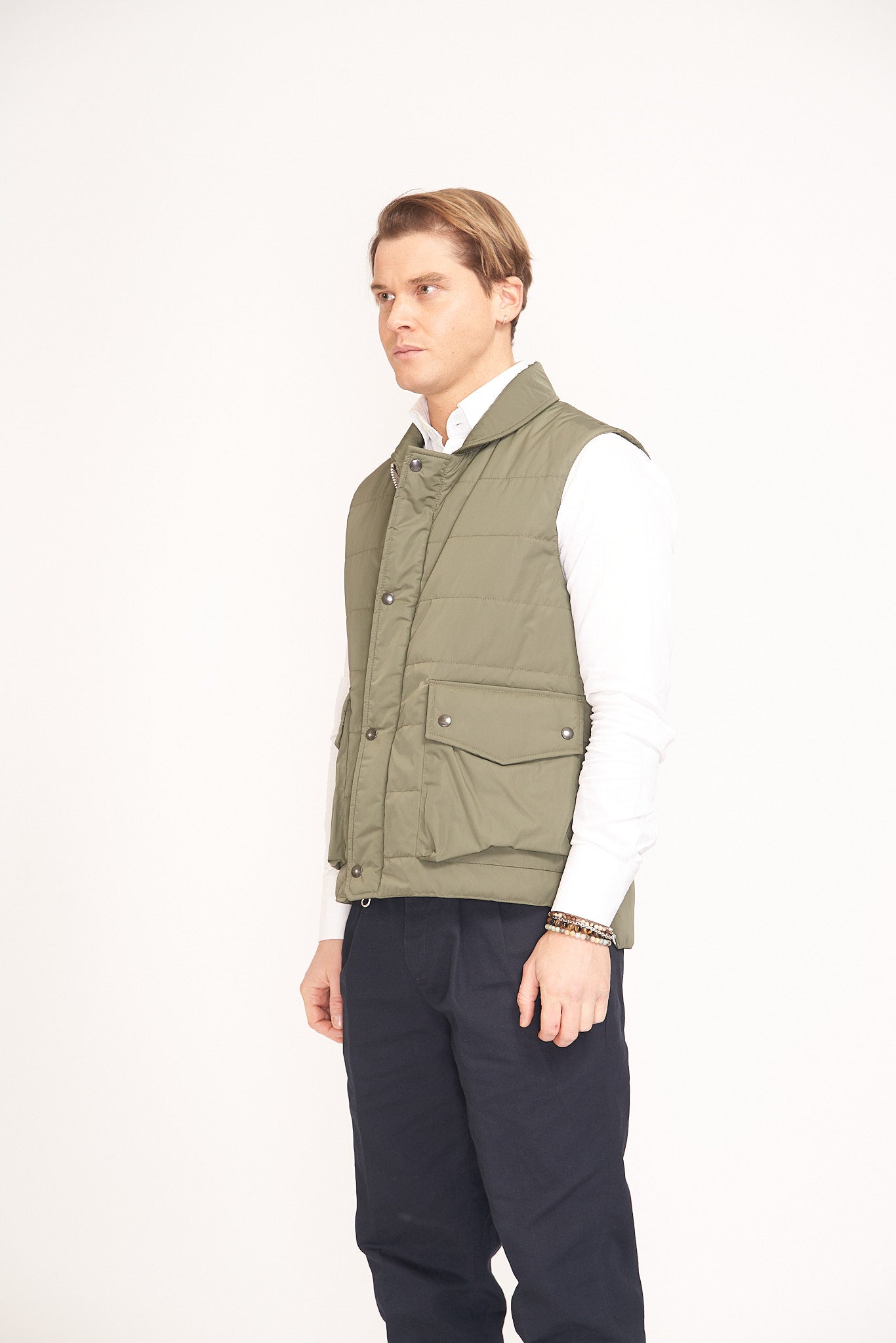 Vest in green