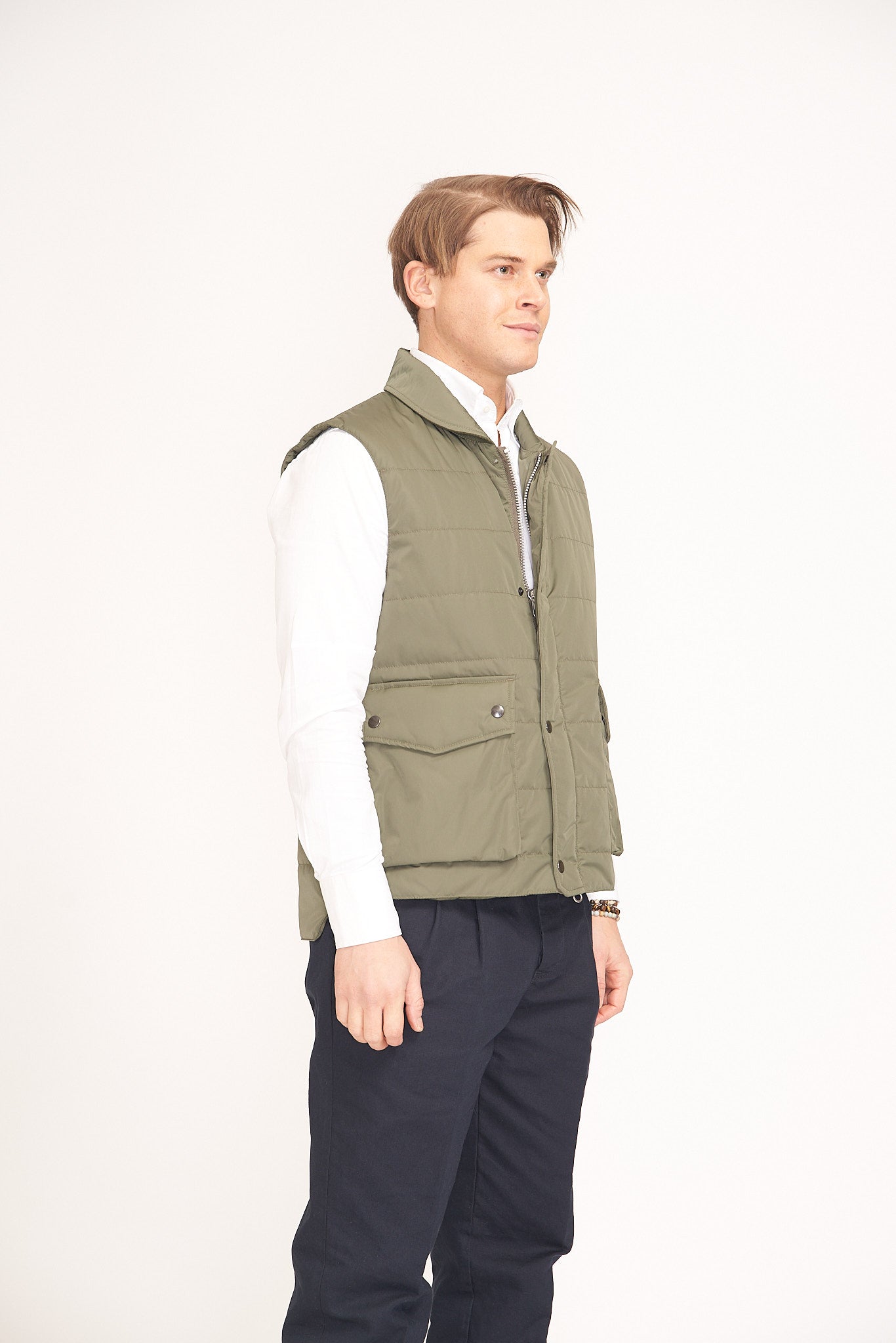 Vest in green