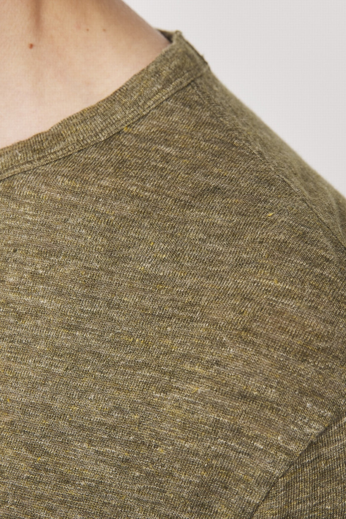 T-shirt in olive