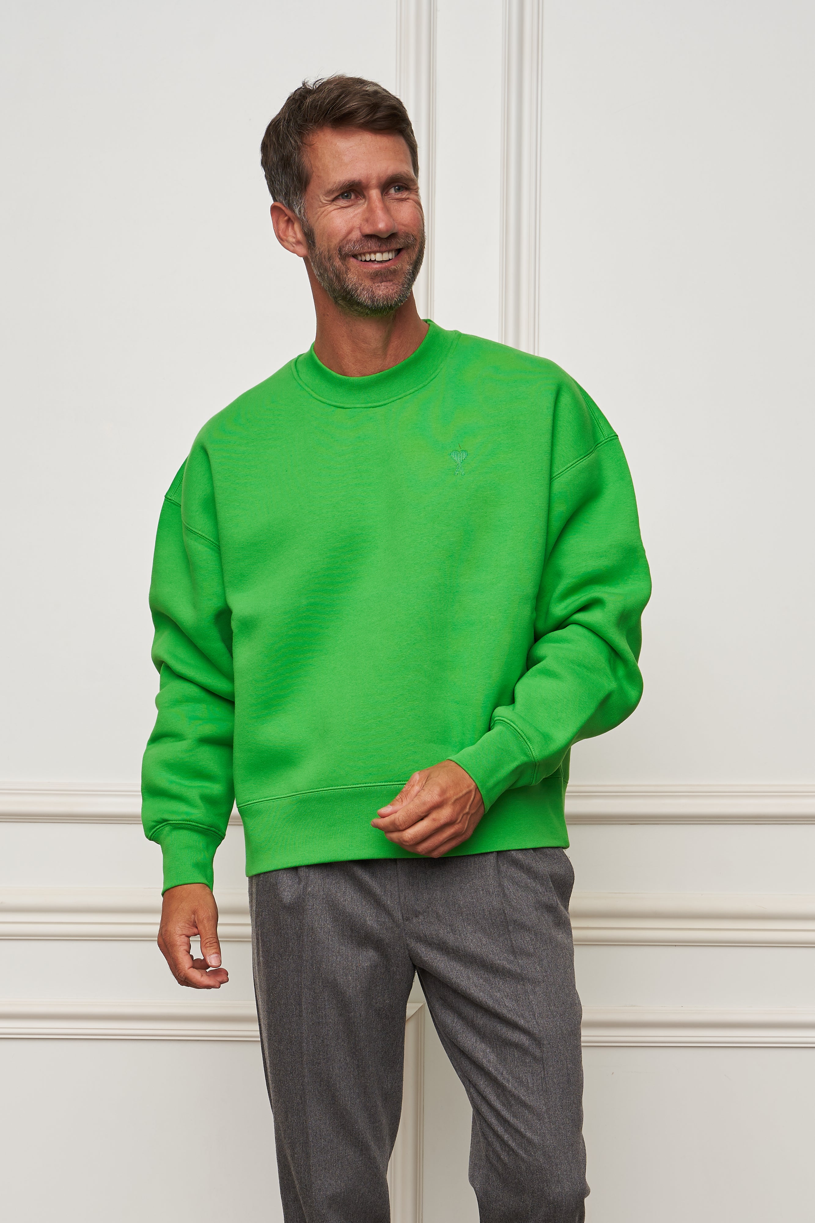 Sweatshirt in grün