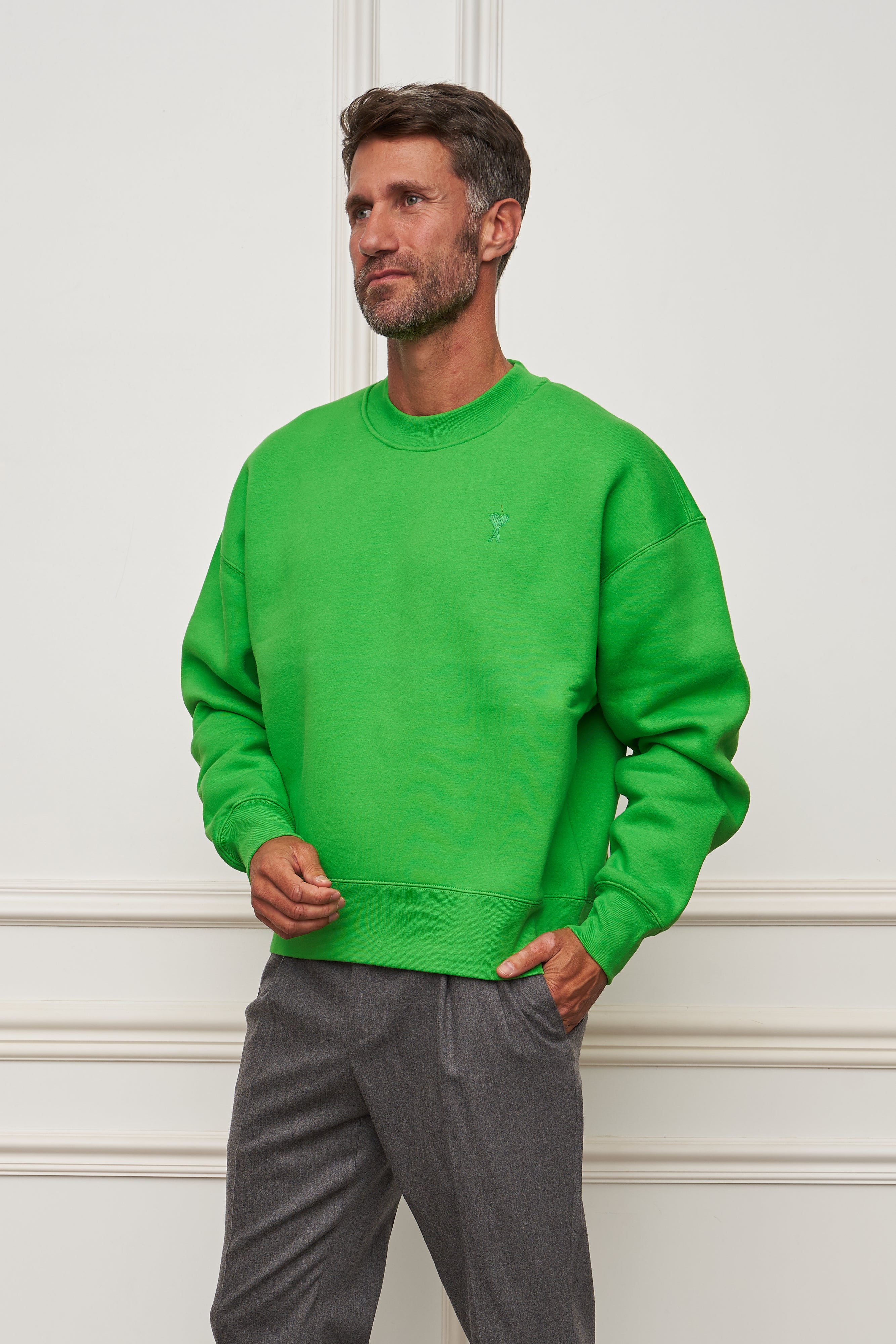 Sweatshirt in grün