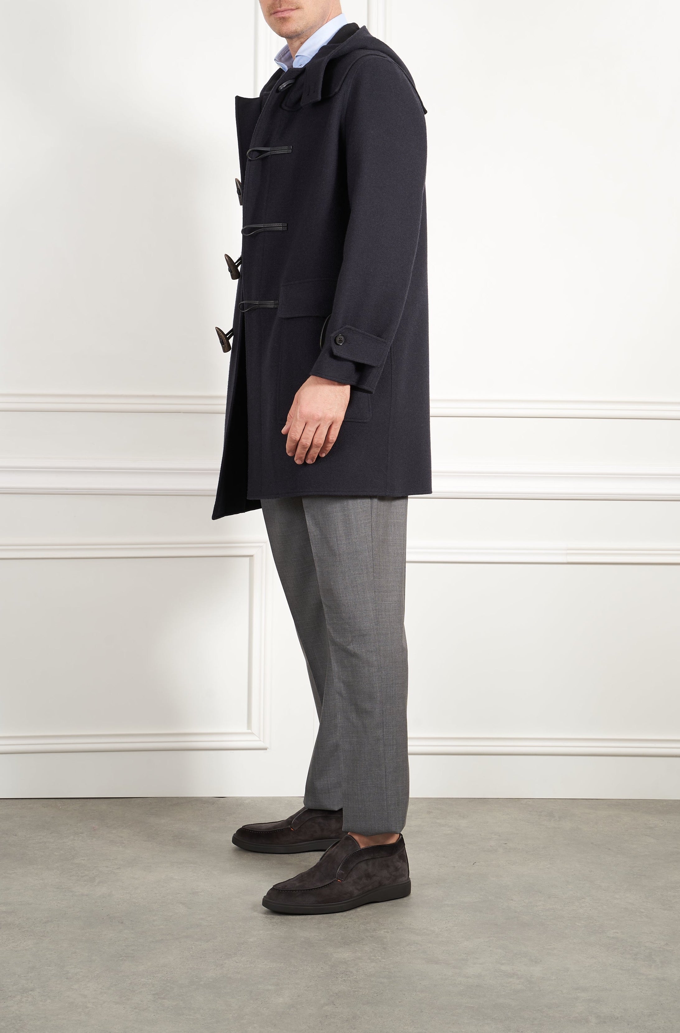 Duffelcoat in marine